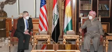 President Barzani receives the US ambassador to Iraq