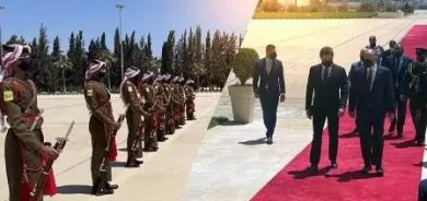 رئيس إقليم كوردستان نيجيرفان بارزاني يصل إلى الأردن