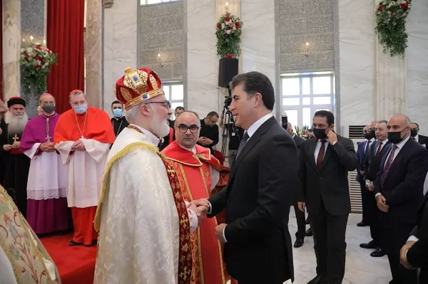 Kurdistan Region President attends consecration ceremony of Patriarch of Assyrian Church of the East