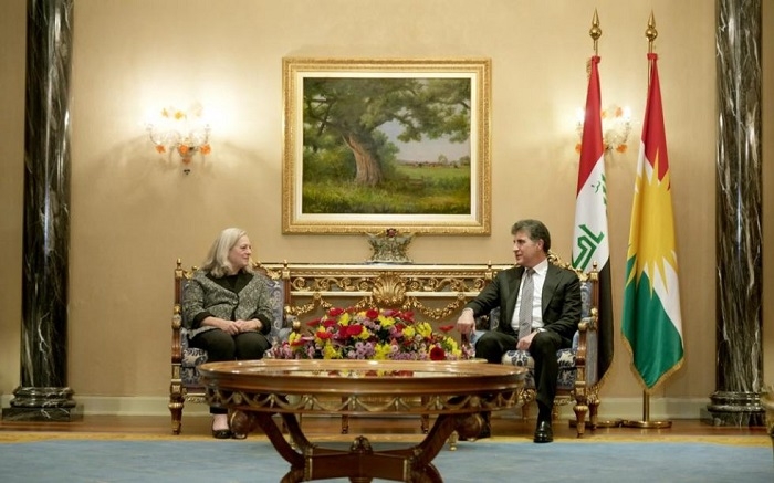 President Nechirvan Barzani and US Ambassador Discuss Iraqi Budget Draft and Parliamentary Elections in Kurdistan Region