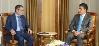 رئيس إقليم كوردستان وسفير الاتحاد الأوروبي يؤكدان الرغبة بتنمية العلاقات وتوسيع التعاون