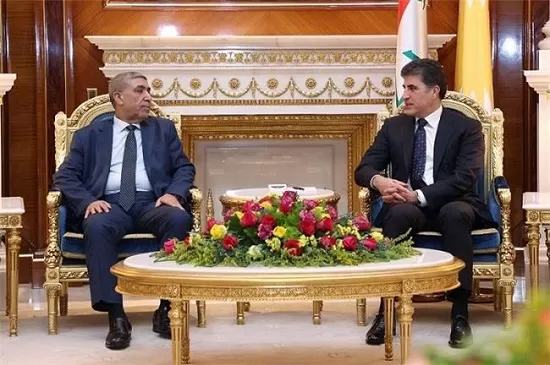 Nechirvan Barzani received a delegation from Sadr