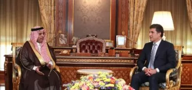 رئيس إقليم كوردستان يستقبل القنصل السعودي الجديد