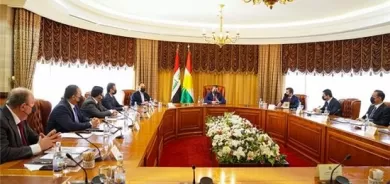 PM Barzani meets the negotiating delegation of the Kurdistan Regional Government