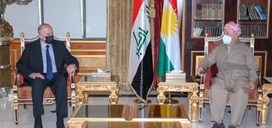 President Barzani receives the head of the United Iraqi Party