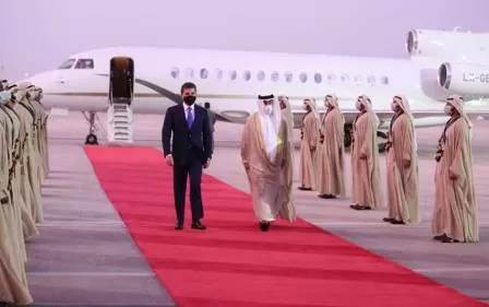 رئيس إقليم كوردستان يصل إلى الإمارات