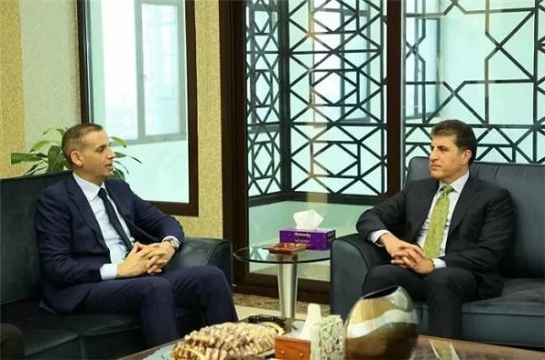 Kurdistan Region President Visits Iraqi Embassy in Abu Dhabi