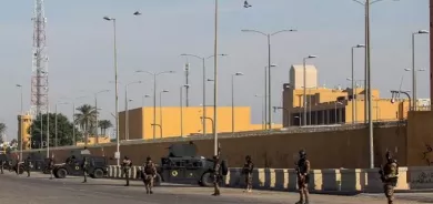 هجوم صاروخي يستهدف المنطقة الخضراء ببغداد