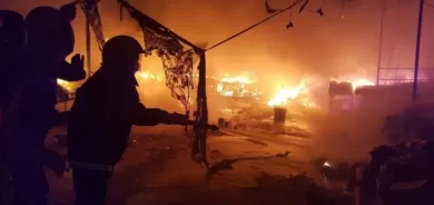 الكاظمي إلى ذي قار .. ضحايا بالعشرات والداخلية تعلن السيطرة على حريق مشفى الحسين