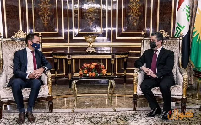إقليم كوردستان وبلجيكا يبحثان تعزيز العلاقات الثنائية