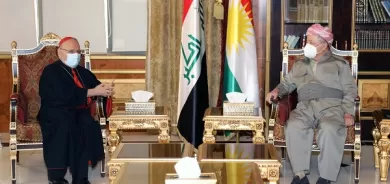 President Barzani receives patriarch of Chaldean Church in Iraq and world