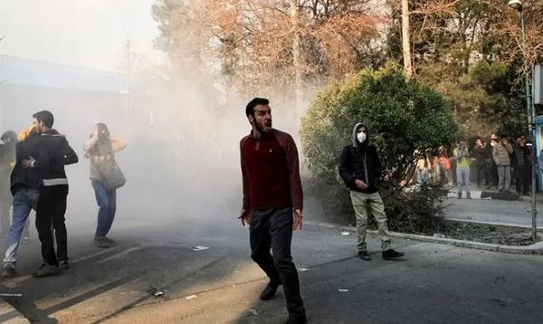 Iran says police officer killed in unrest amid water protest