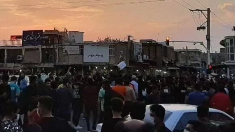 أميركا: نتابع عن قرب التظاهرات في إقليم خوزستان في إيران