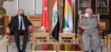 President Barzani receives Turkish Ambassador to Iraq