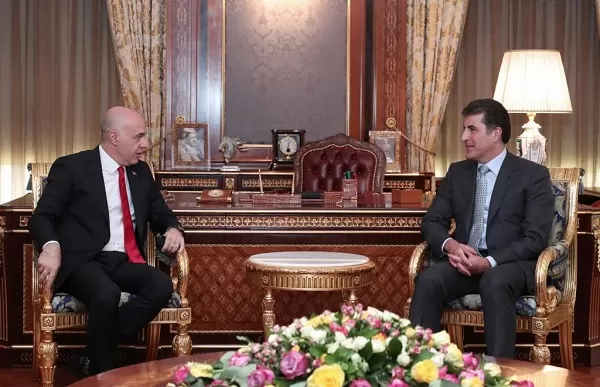 Kurdistan Region President receives Turkey’s Ambassador
