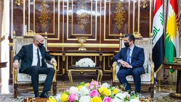PM Barzani receives Turkish ambassador to Iraq