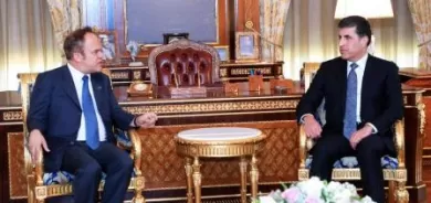 الاتحاد الأوروبي وفنلندا يؤكدان لنيجيرفان بارزاني التزامهما بتطوير علاقاتهما مع كوردستان