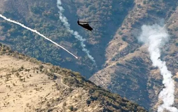 Turkish warplanes bomb mountainous area north of Dohuk