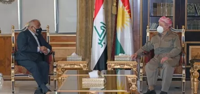 President Masoud Barzani welcomes Adel Abdul-Mahdi