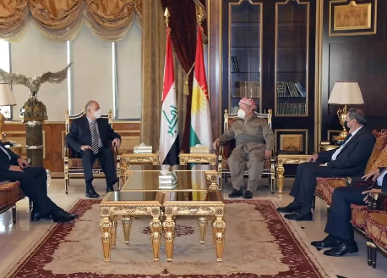 President Masoud Barzani receives head of Salvation and Development Front