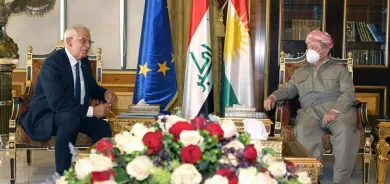 President Masoud Barzani receives EU high delegation