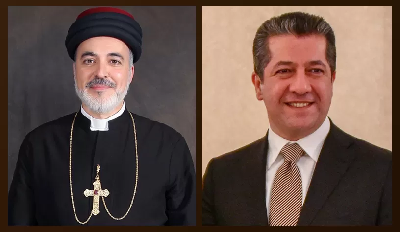 رئيس حكومة إقليم كوردستان يهنئ بطريرك كنيسة المشرق الآشورية