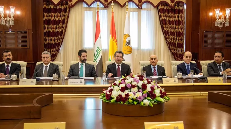 مجلس وزراء كوردستان يجتمع ويبحث عدة مواضيع