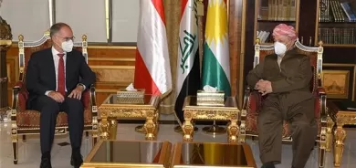 President Barzani receives Austrian Ambassador to Jordan and Iraq