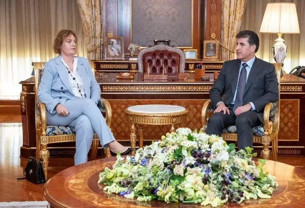 Kurdistan Region President meets with Head of EU Liaison Office