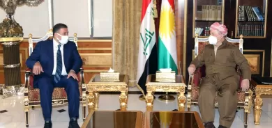 الرئيس بارزاني والخنجر يبحثان نتائج الانتخابات العراقية