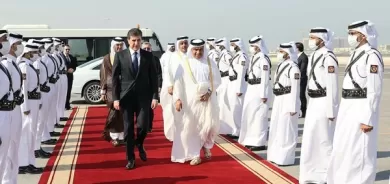 Kurdistan Region President arrives back in Erbil