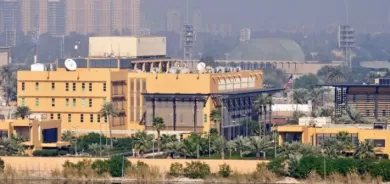 السفارة الأمريكية في بغداد تفعل منظومة الـ c.ram وتطلق صافرات الإنذار