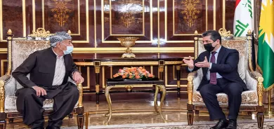 رئيس حكومة اقليم كوردستان يستقبل عائلة الشهيد ابراهيم خضر هيروي