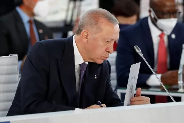 Erdogan skips climate conference in dispute about security protocols