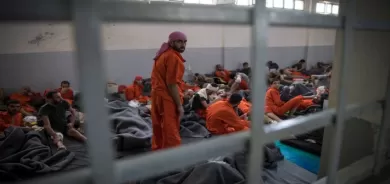 التحالف ينقل 15 قياديا في داعش من سجن الحسكة إلى قاعدته في الشدادي