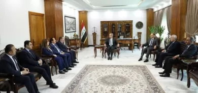وفد الديمقراطي الكوردستاني يجتمع مع رئيس مجلس القضاء الاعلى العراقي