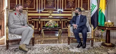 PM Masrour Barzani meets Deputy Commander of Coalition Forces