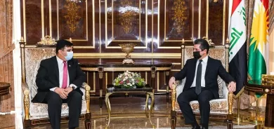 PM Masrour Barzani meets Pakistan Ambassador to Iraq