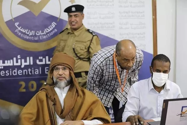 Gadhafi’s son announces candidacy for president of Libya