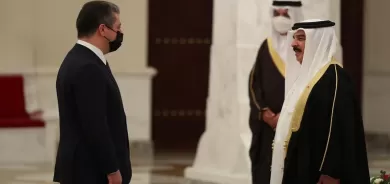 رئيس حكومة اقليم كوردستان يلتقي ملك البحرين