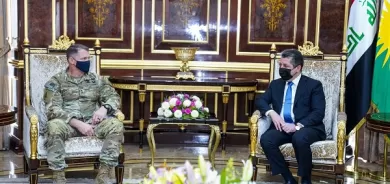 PM Masrour Barzani meets Commander of Coalition forces