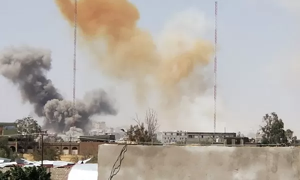 Saudi-led coalition launches airstrikes on Yemen’s capital