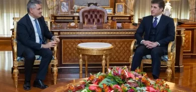 Kurdistan Region President receives Italy’s Ambassador