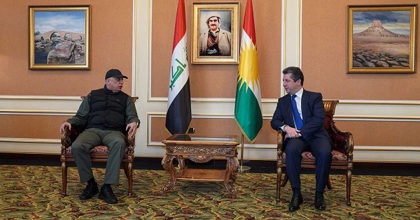 PM Masrour Barzani meets Iraqi Prime Minister
