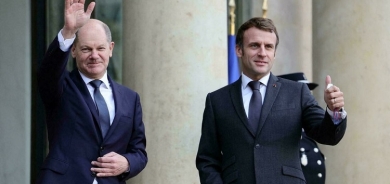 Macron hails ‘convergence of views’ with ‘dear Olaf’ in first meeting with Germany’s Scholz