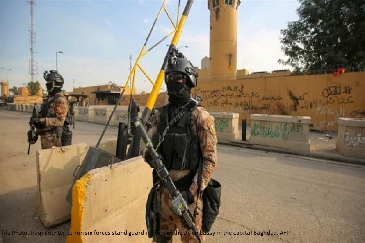 Iraq military: 2 rockets strike inside Green Zone