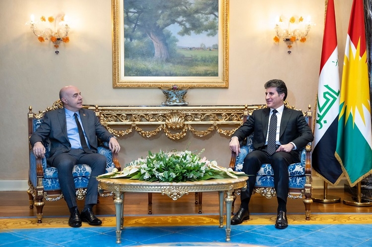 President Nechirvan Barzani holds meeting with Turkey’s Ambassador