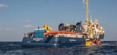German rescue ship saves almost 100 migrants in Mediterranean