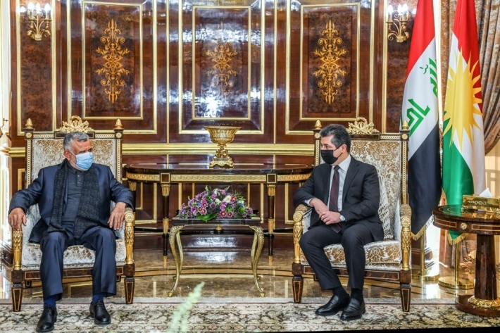 مسرور بارزاني والعامري يبحثان مستجدات العراق وجهود تشكيل الحكومة الجديدة