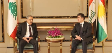 رئيس إقليم كوردستان ووزير العدل اللبناني يبحثان عدداً من الملفات المشتركة